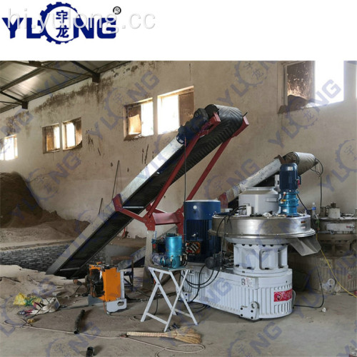 पुआल घास के लिए YULONG XGJ560 पेलेट प्रेस मशीन